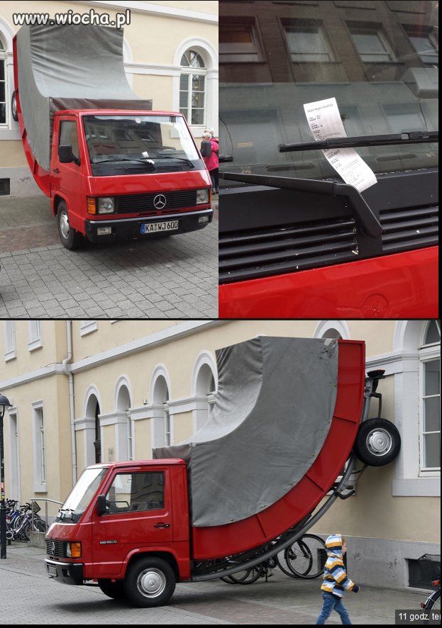 Instalacja artystyczna w Niemczech a policjant