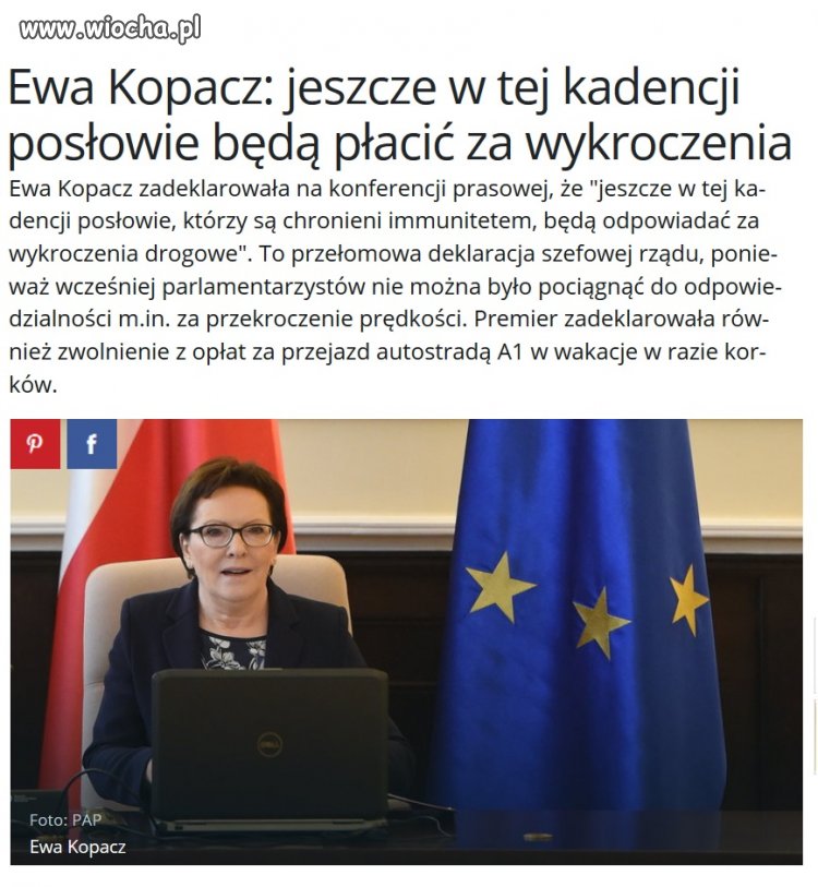 Odpowiedzialność posłów? Darmowa autostrada?