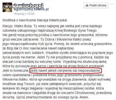 Egzorcyzmy wg katolików 