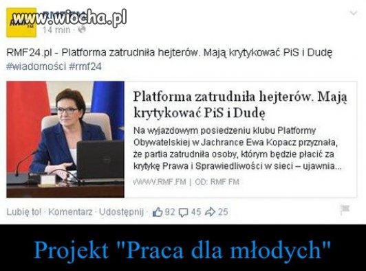 "Praca dla młodych" 