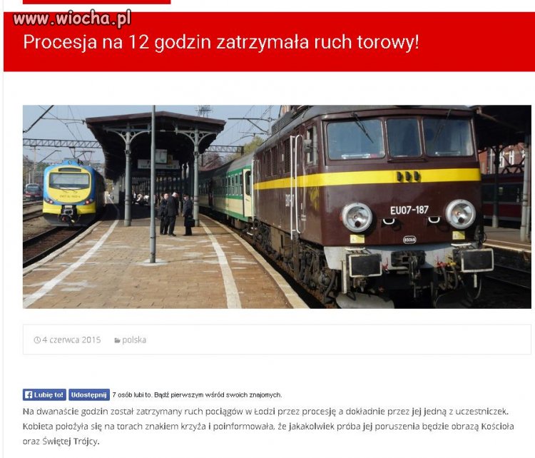 Pociągi to dzieło szatana !!!