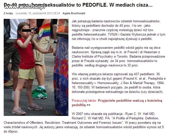 Dlatego trzeba walczyć z homoseksualizmem!!!