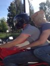 Jak nie ma drugiego kasku...