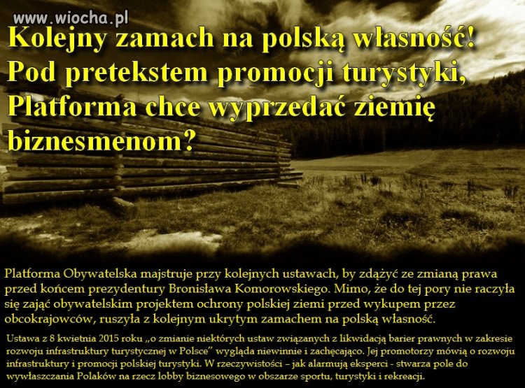 Z cyklu: Jak wyprzedać całą POlskę 