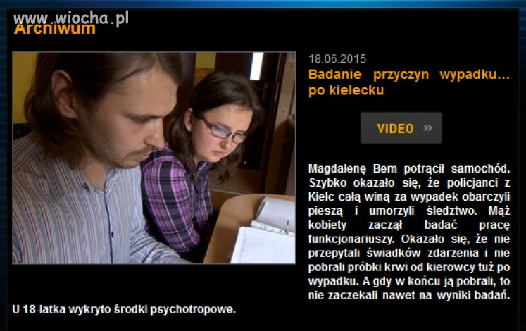 Sprawa zamieciona pod dywan