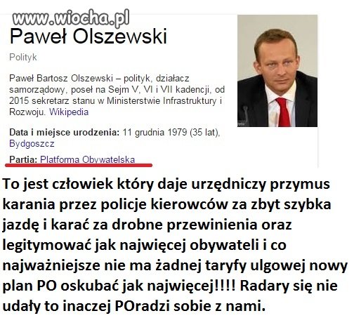 Nowa - stara droga PO