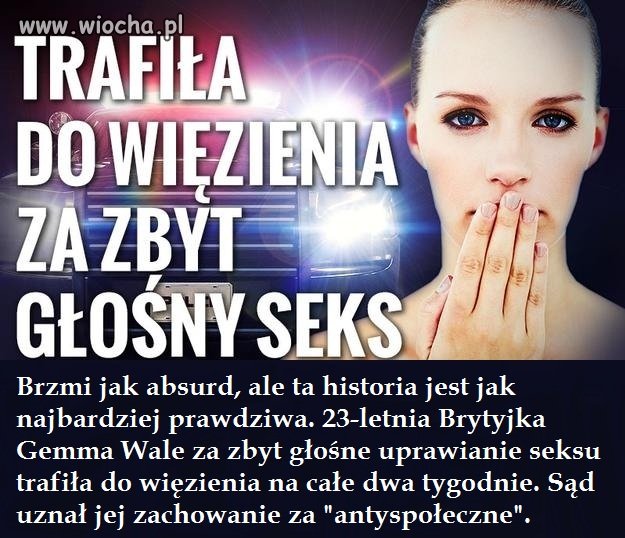 To się doigrała 
