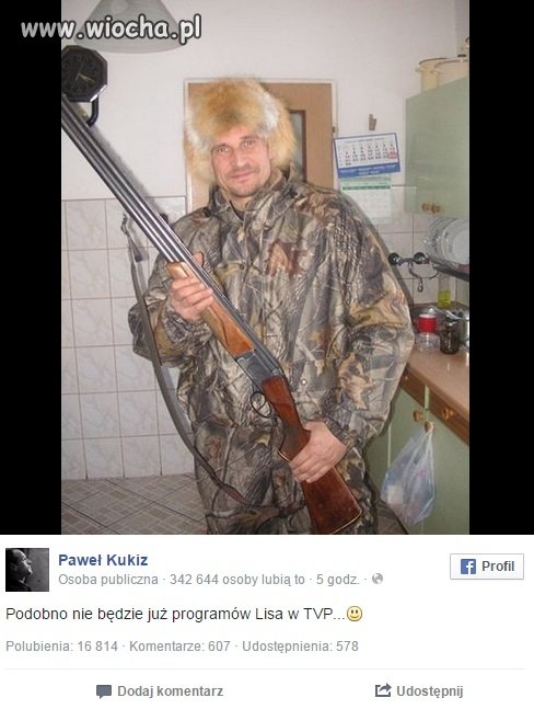 "Lis został odstrzelony"