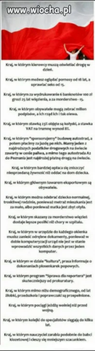 Nasz piękny kraj w skrócie