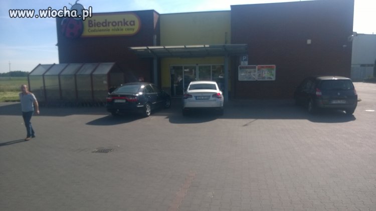 Biedronkowi mistrzowie parkowania