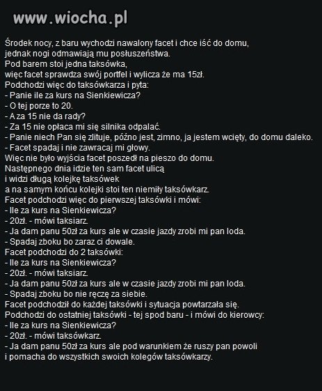 Zemsta na taksówkarzu