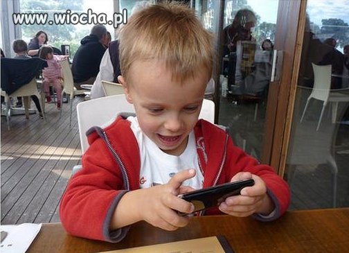 Dziś dzieciaki mają swoje iPhony 