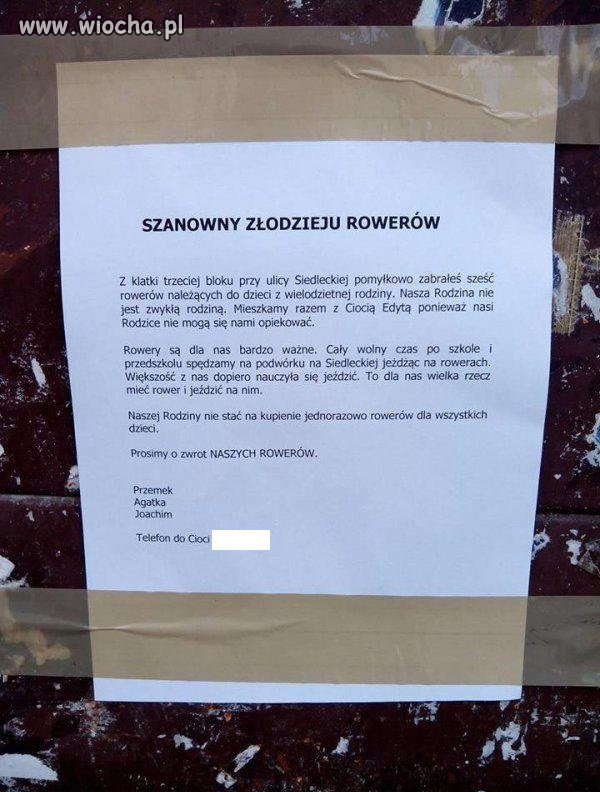 Złodziej rowerów