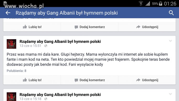 Mama dała karę