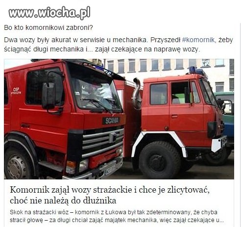Jaki ku*wa komornik piszcie po imieniu.