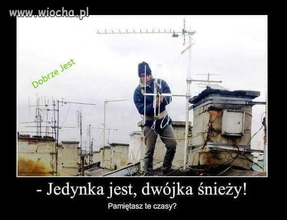 Dawne ustawianie Tv 