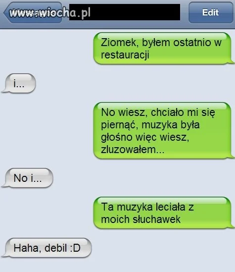 Byłem w restauracji...