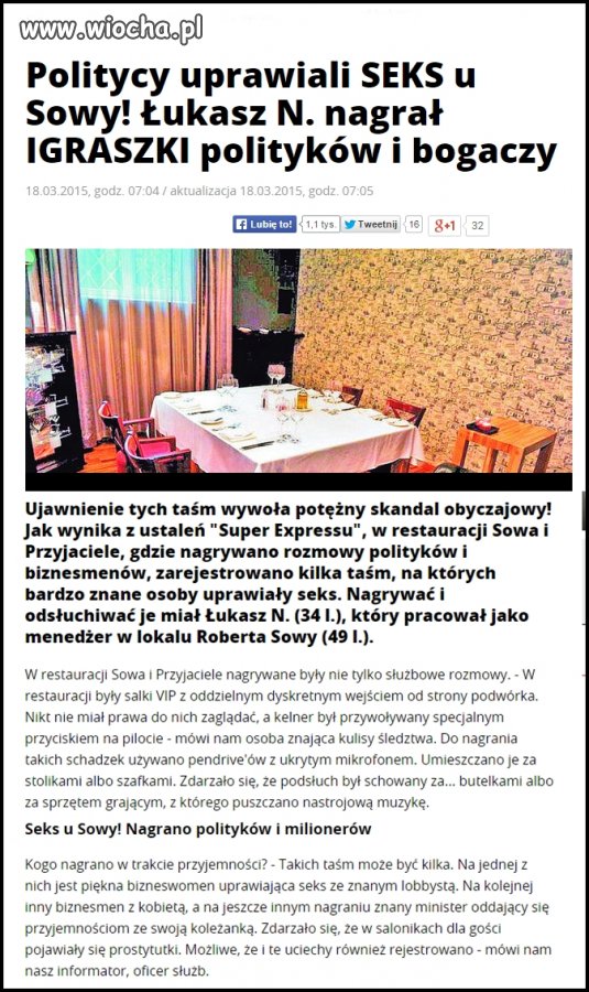 Wcale bym się nie zdziwił jak na tych taśmach było