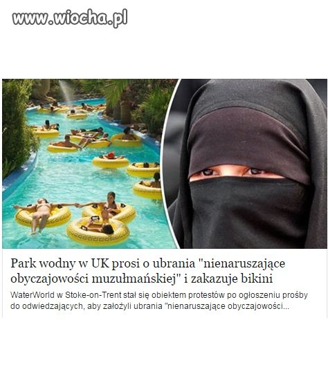 Idziesz na basen nie zapomnij się ubrać.