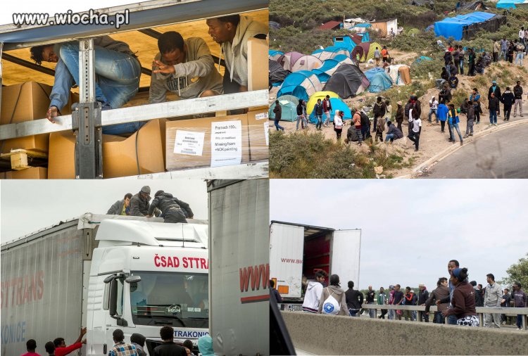 Calais- północne wybrzeże Francji. 