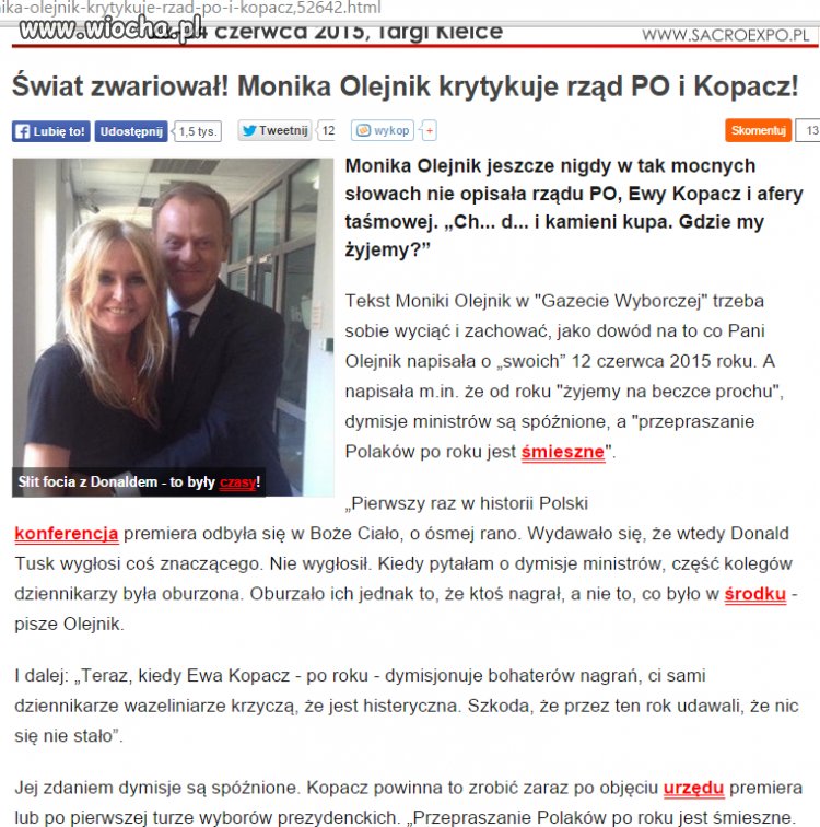 WYLINKA - Uwaga- gad zmienia skore. 