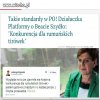Chamstwo działaczki PO.