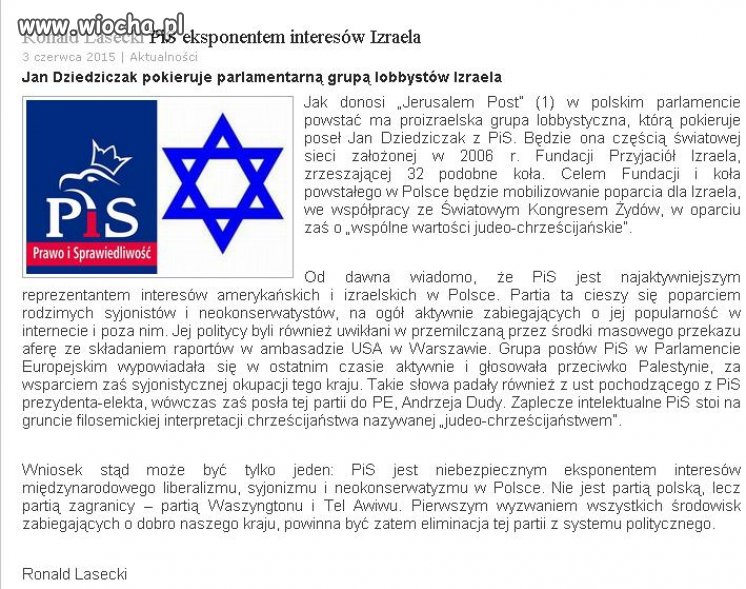 Reprezentant interesów izraelskich w Polsce 