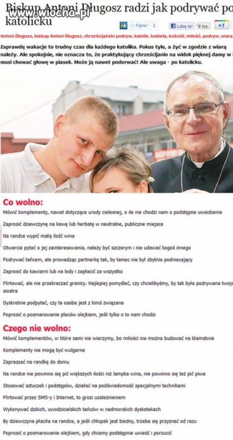 Biskupi radzą jak podrywać po Bożemu!