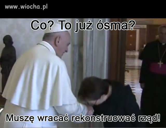Wcale nie całowała papieża