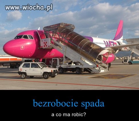 Bezrobocie spada 