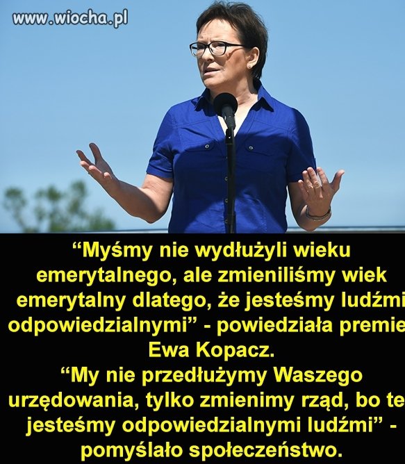 Gada jak potłuczona, bo nie ma jak się bronić