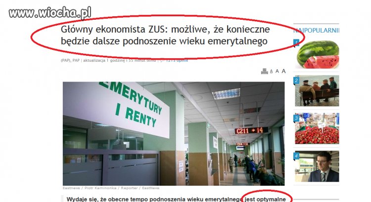 Emerytura w Polsce