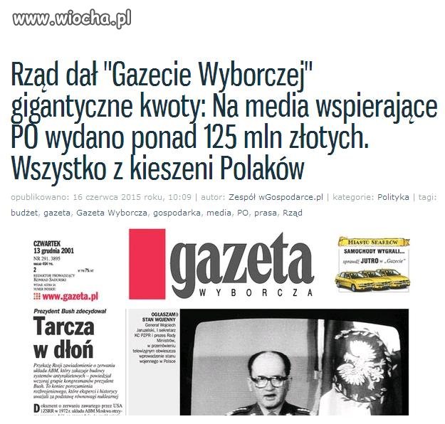 A ty Polaku żryj szczaw i mirabelki.