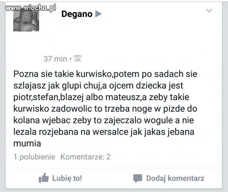 Żal się na FB 