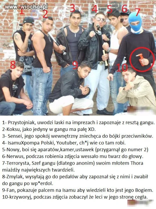 Opis gangu