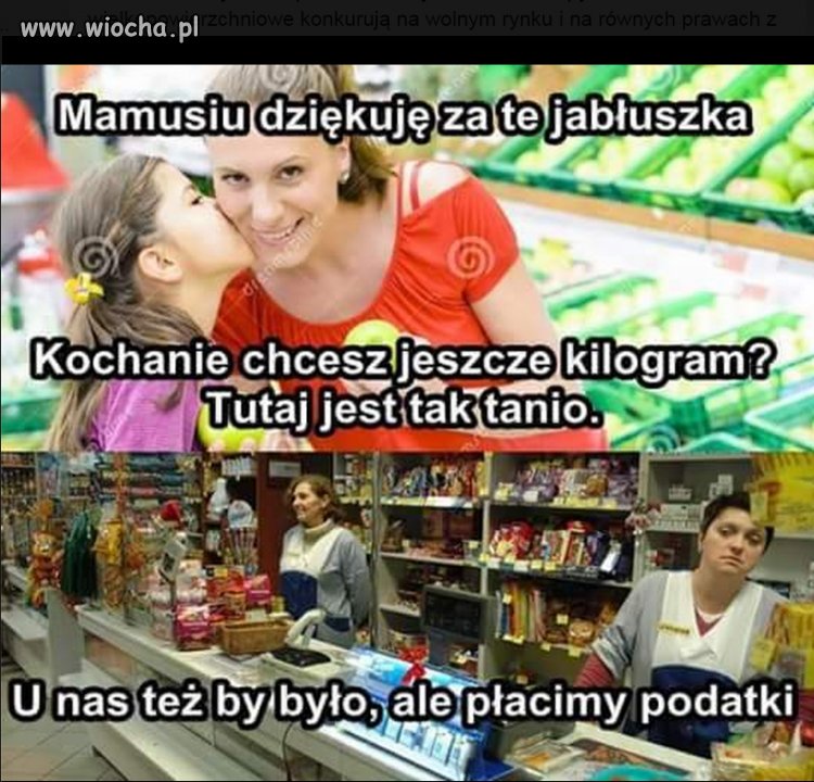 Zagraniczne markety vs Polskie sklepy