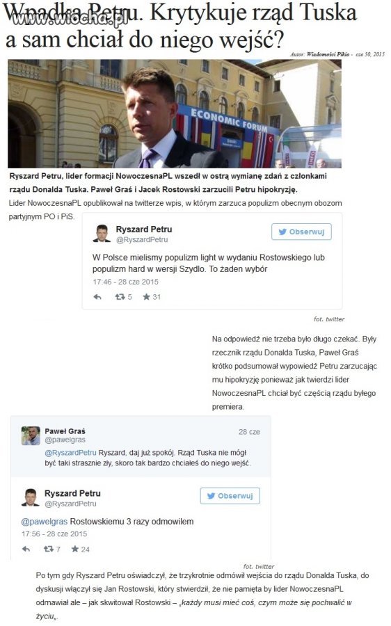  „Każdy musi mieć coś, 