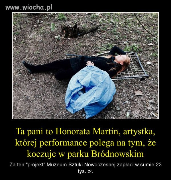 Sorry... Taką mamy teraz *sztukę*