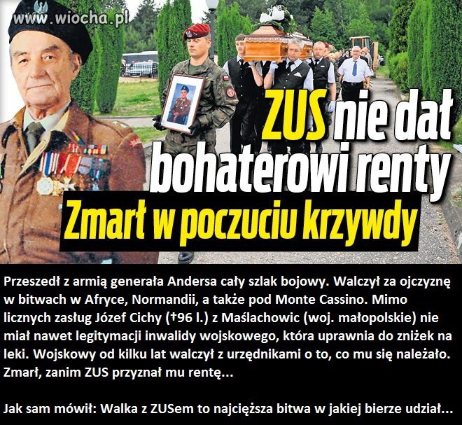 Tej bitwy nie wygrał