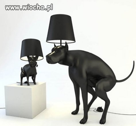 Bardzo stylowa lampa 