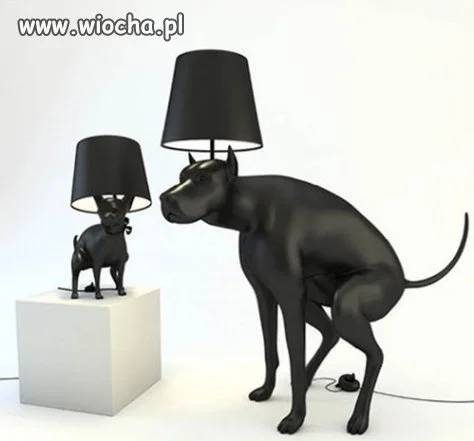 Bardzo stylowa lampa 