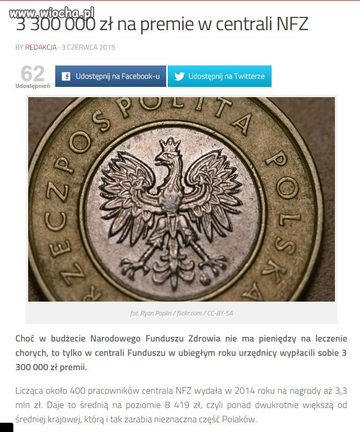 Za co te nagrody i premie?
