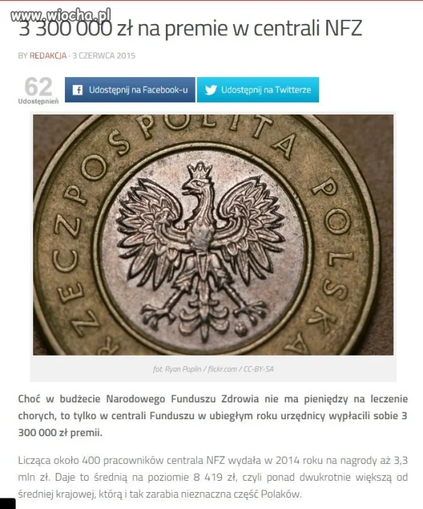 Za co te nagrody i premie?