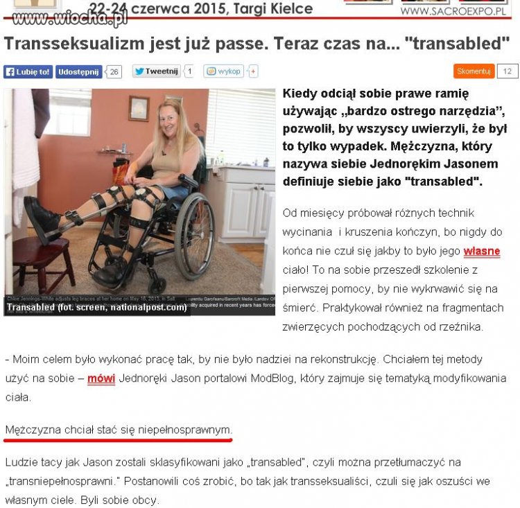 Czas na TRANSABLED !!!