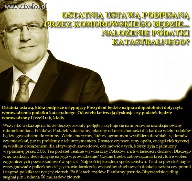 Tak nas załatwi na odchodne 