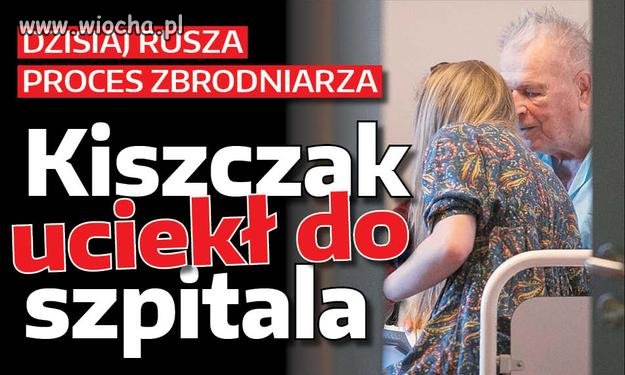 Skur**syn uciekł do szpitala 