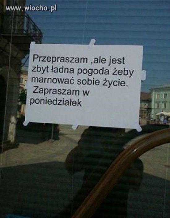 "+"za szczerość