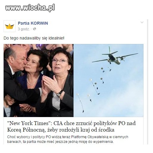 Politycy PO w tajnej misji CIA