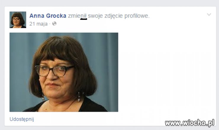 Anna Grocka zmienił zdjęcie profilowe