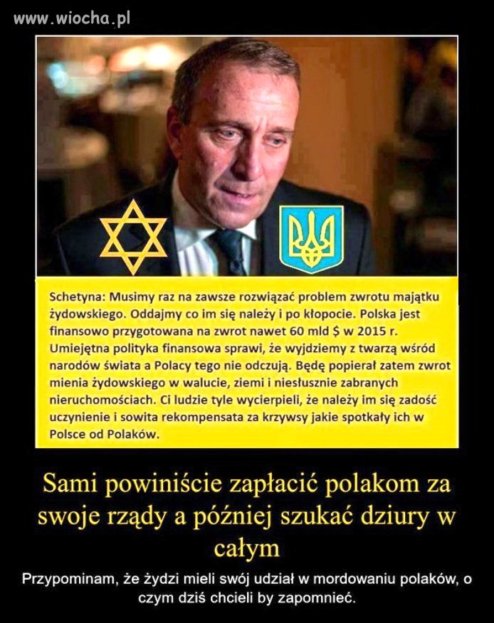 Bo przecież Żydom się należy
